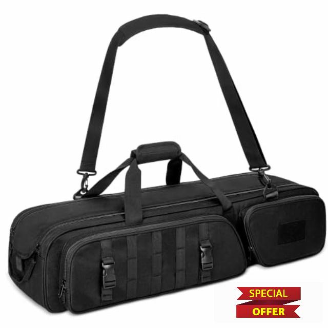 GOBUROS Hunting Tripod Carrying Bag Compatible with BOG DeathGrip Tripods                                                          Long Tripod & Monopod Cases with Shoulder Strap for Hunting Tripods