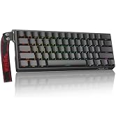 NSYCA G11 RGB Wireless Gaming Mouse for Gaming Setup & Multi-Device Use, Tri-Mode Bluetooth 5.1/2...