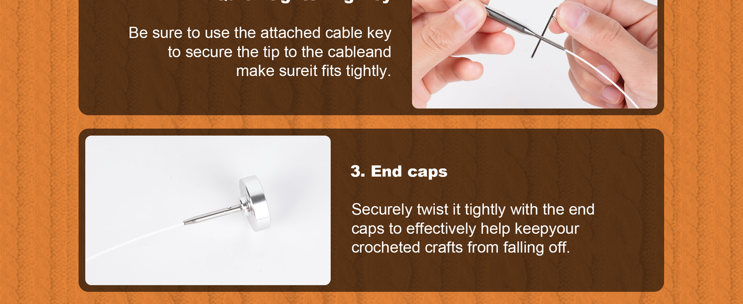 short interchangeable knitting needles set-allitems how to use