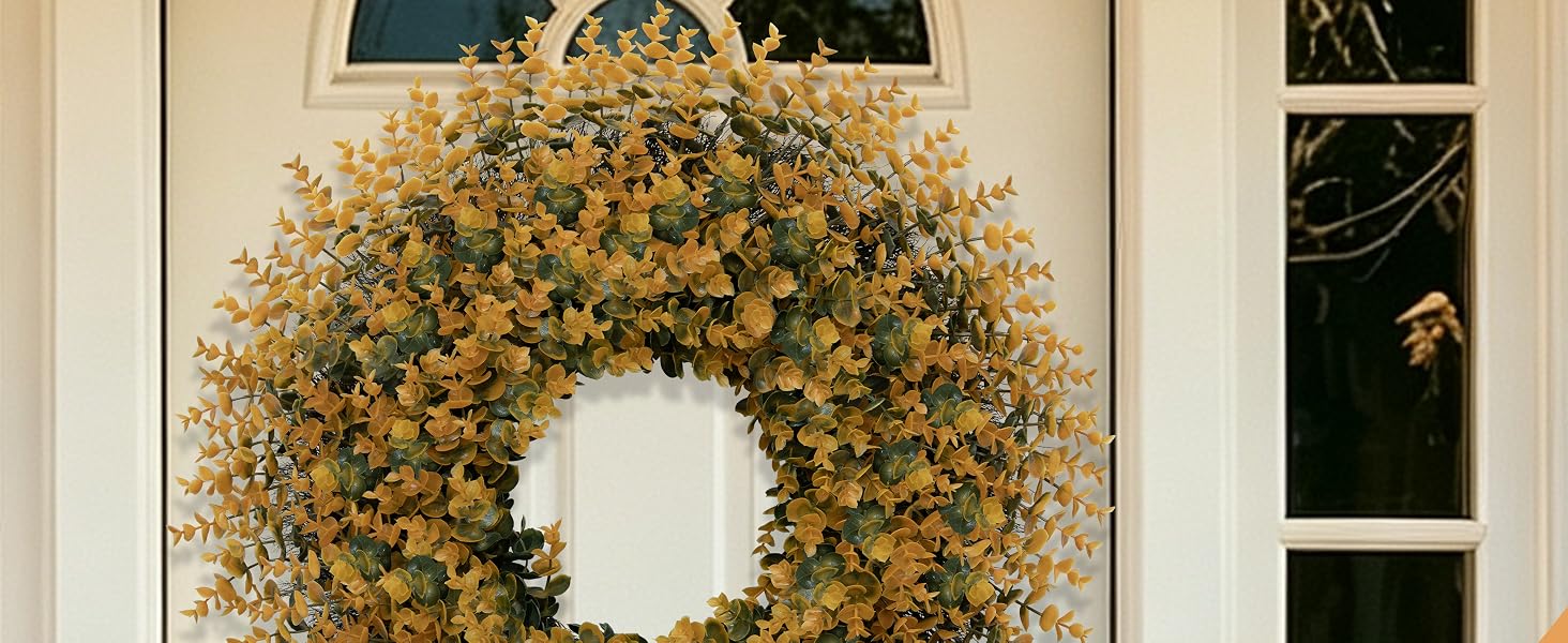 fall Wreath for Front Door