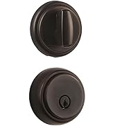 BRINKS - Ganyon Push Pull Rotate Hall and Closet Door Knob, Satin Nickel - Door Lock That Opens H...