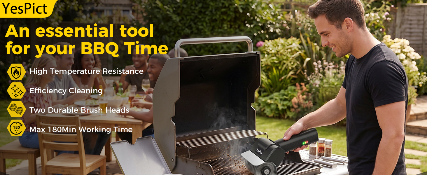 electric grill brush