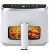 OLIXIS 3QT Air Fryer, Small Air Fryer with Digital PP Touch Panel, 400℉ Max Temp, Overheat Protec...