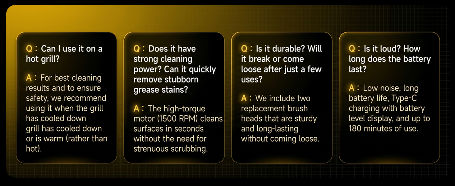 electric grill cleaner