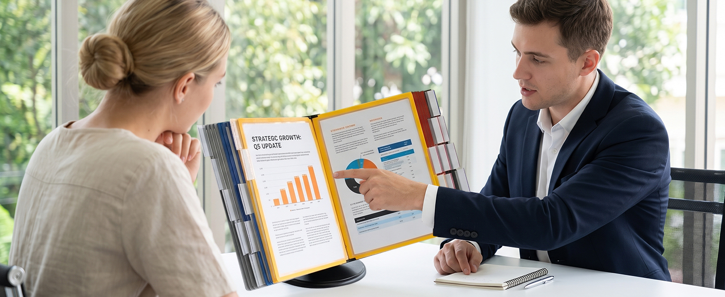 desktop document holder stand