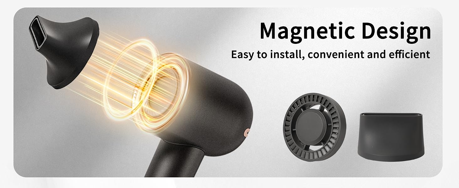 high speed hair dryer 160000 RPM 1500W 500M lons 0.88lb
