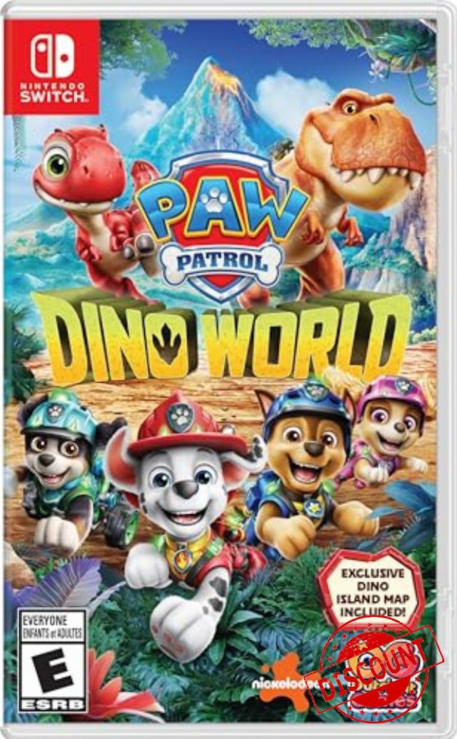 Paw Patrol Dino World- Amazon Exclusive Poster - Nintendo Switch