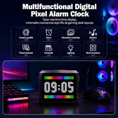 32x32 LED Display Digital Picture Frame with App Control & Bluetooth
