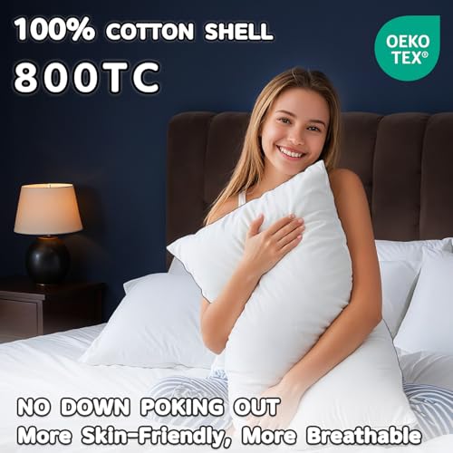 Ultra Comfort Bed Pillows(White 20"x30" 1 Pack)