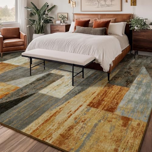 Non-Slip Throw Carpet for Bedroom Dining Room Kitchen Entryway