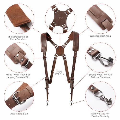 Multi Double Camera Gear for DSLR/SLR Strap