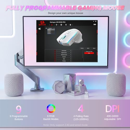 7 Programmable Buttons