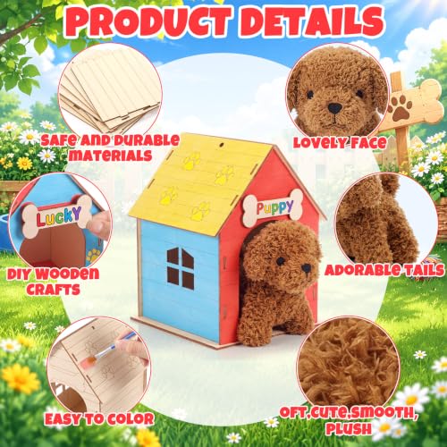 Puppy Coloring Kit for Adopt Party Favors