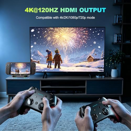 Portable TV Docking Station with 4K@120Hz HDMI Output