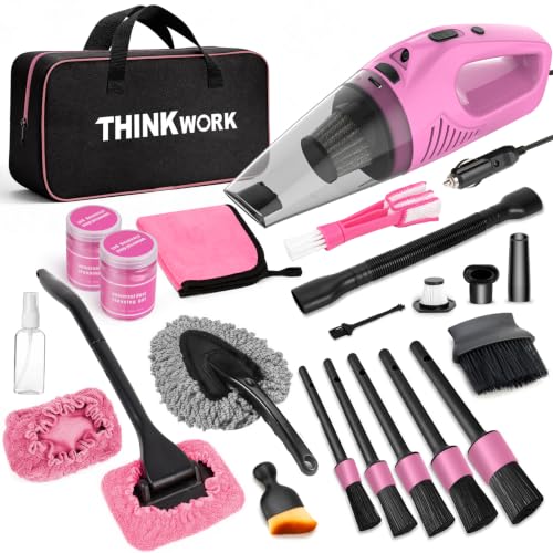 Deep Cleaning for Interior Detailing                                                          7600PA High Power Corded Handheld Vacuum