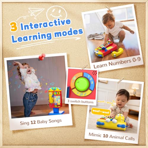 3 Year Old Boy Girls Birthday Gifts Educational Toy with Voice Repeat