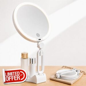 Magnifying Mirror with Light