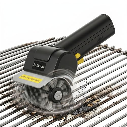 BBQ Grate Cleaner with Motor                                                          Motorized Cleaning Head; Anti-Lock Design; Dishwasher-Safe Brush Head; Reaches Grill Grates and Tight Corners