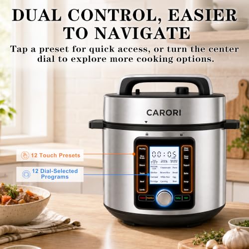 Touch and Dial Control 13-in-1 Multi-Cooker