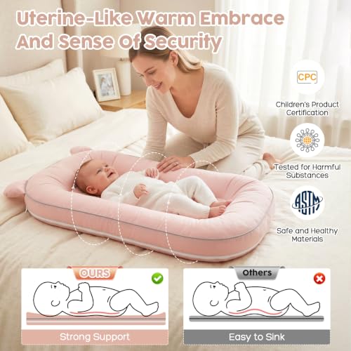 Cotton Infant Support Cushion Breathable Soft Tummy Time Mat