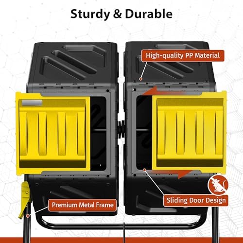 Tumbling Composting Bin for Kitchen