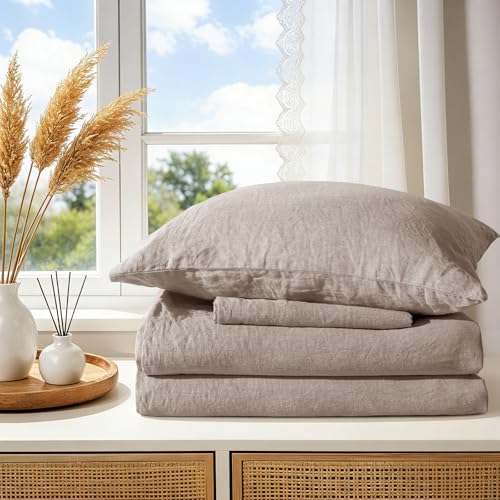 Natural Linen Bedding for Hot Sleepers Cozy for All Seasons