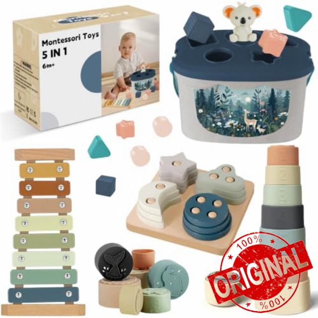 Montessori Toys for 6+ Month Old
