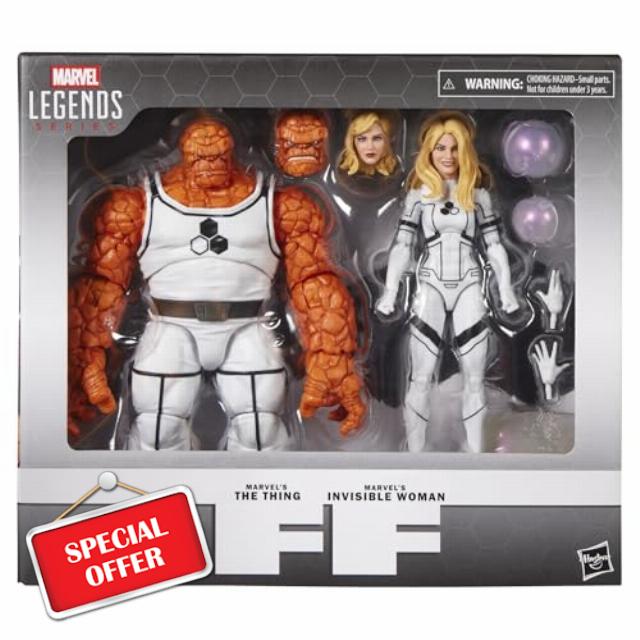 Marvel Legends Series Future FoundationThe Thing & Invisible Woman