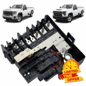 Battery Distribution Fuse Block fit for GMC Sierra 2020 2021 2022 2023                                                          Compatible with Chevy Chevrolet Silverado 2500 HD 3500HD Replacement 84646135 85015810 06980103Z-4 06980103Z-3 06980103Z-2