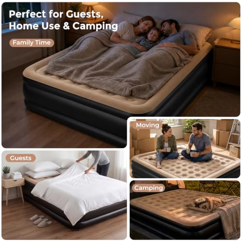 Inflatable Mattress For Home Guests Or Camping