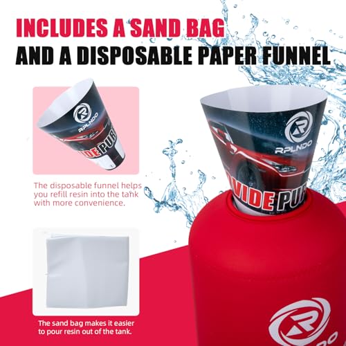 with Replacement Sand Bag&Paper Funnel