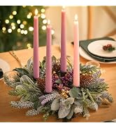 BLOSMON Flower Balls for Centerpieces Decoration: 2 Pcs, Terracotta | Kissing Balls for Fall Tabl...