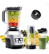 OLIXIS Professional Blender for Smoothies, Full-Size Kitchen Blender with 850 Peak Watts & 54oz L...