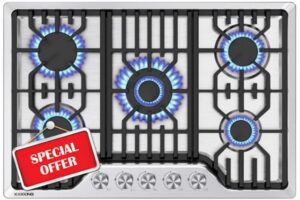 Gas Cooktop 30 Inch