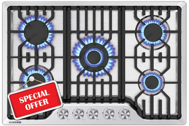 Gas Cooktop 30 Inch