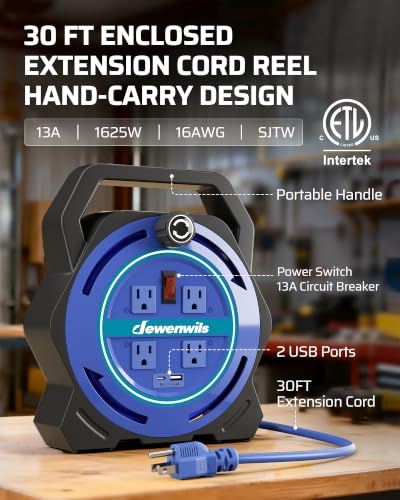 16/3 SJTW Cord 4 Grounded Outlets