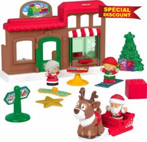 Fisher-Price Little People Santa’s Workshop Playset                                                          Christmas-Themed Toy