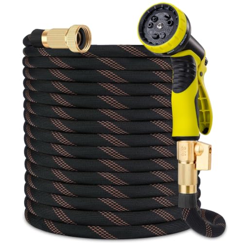 2026 New Flexible Water Hose with 10 Function Nozzle