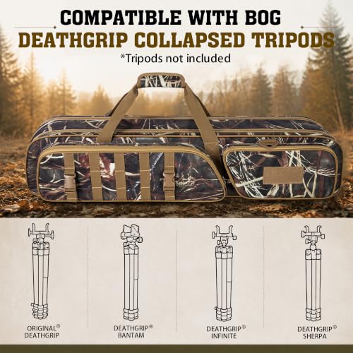 32 Inch Tripod Carry Bag Organizer for Accessories Camo