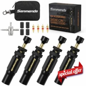 Adjustable Auto-Stop Tire Deflator Kit (10-30 PSI)