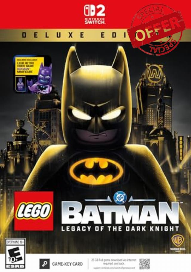LEGO Batman: Legacy of the Dark Knight Deluxe Edition - Nintendo Switch 2