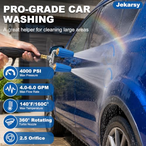 Single 4.0 Orifice Heavy Duty Washer Tips for Patio and Deep Stain Cleaning