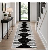 HelloTree 2x6 Vintage Washable Kitchen Runner Rug, Non-Slip Floor Mat | Low Pile Soft Surface, No...
