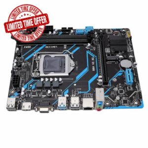 ASHATA LGA 1150 Mini ITX Gaming Motherboard