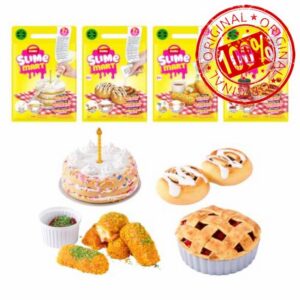 Slime Mart Shopping Bag (4 Pack) By ZURU                                                          Squishy slime cooking kit