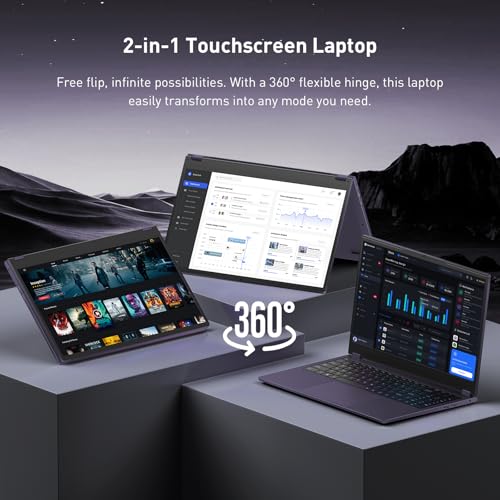 360° Flip Convertible Notebook