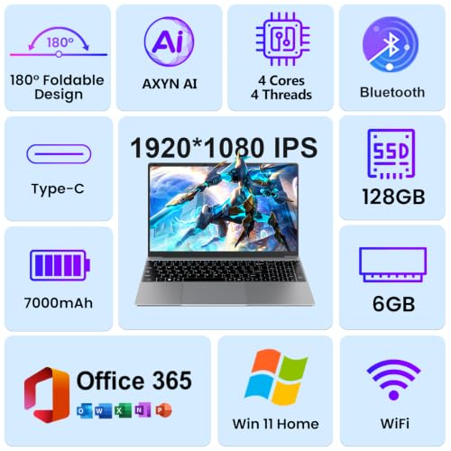 Quad-Core Processor 1 Year Office 365