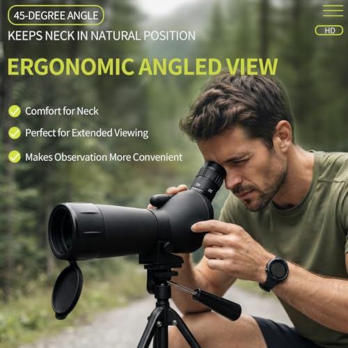BAK4 Prism FMC Coating High Definition Telescope for Bird Watching