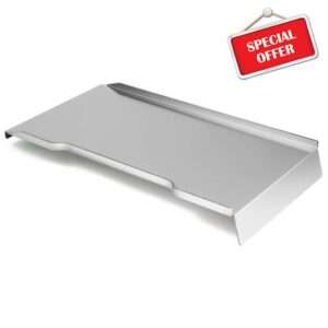 BCA1333-AMP Drip Tray Replacement Parts for Traeger Ironwood 885 Drip Pan Grill Parts Stainless Steel Grease Pan Grease Tray BCA1333 KIT0404 TFB89BLF Traeger Smoker Pellet Grill Accessories