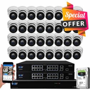 GW Security 32 Channel Security Camera System